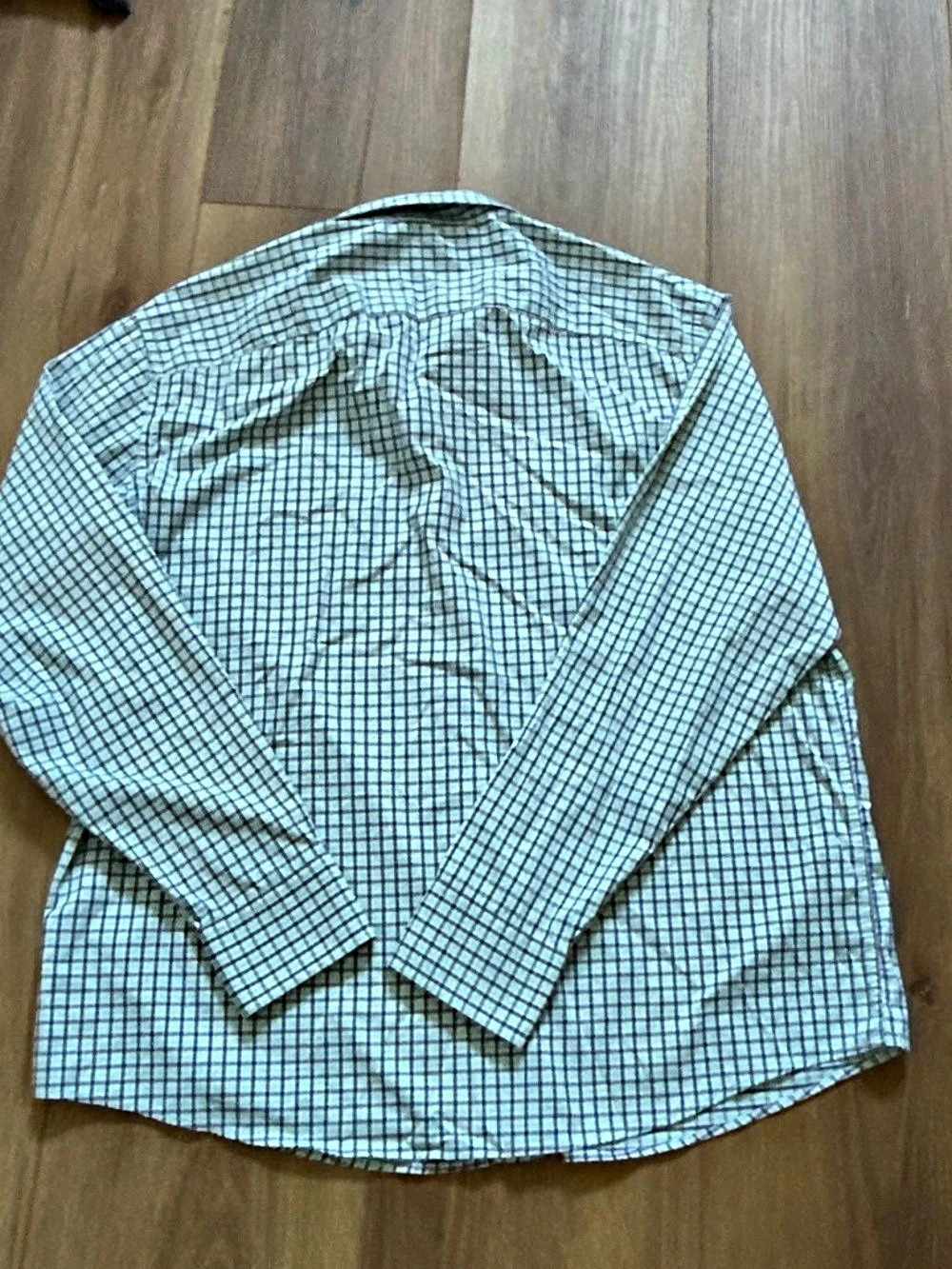 UNTUCKit Checkered Button Down Shirt Blue & Green XXL - Picture 2 of 3